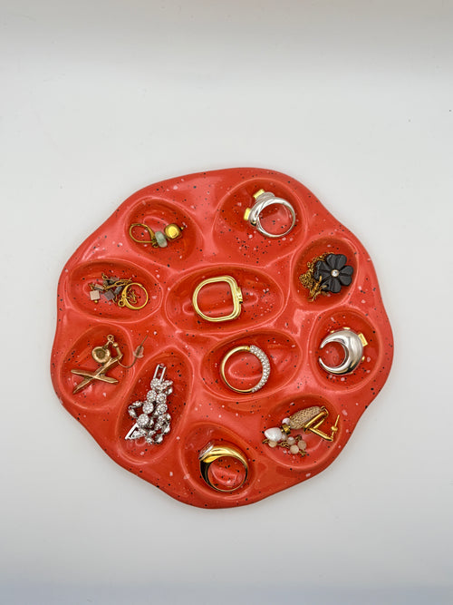Porte-bijoux en céramique artisanale